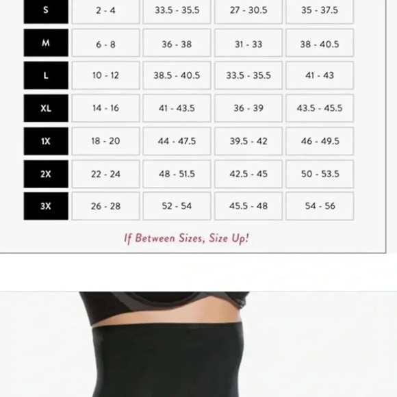 Spanx Black One Piece with Adjustable Straps Size IX 1TG Shapewear - Picture 7 of 11